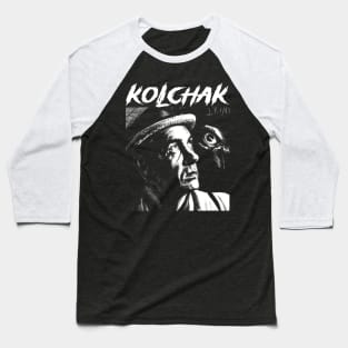 Pencil White Kolchak Adventure horor Baseball T-Shirt